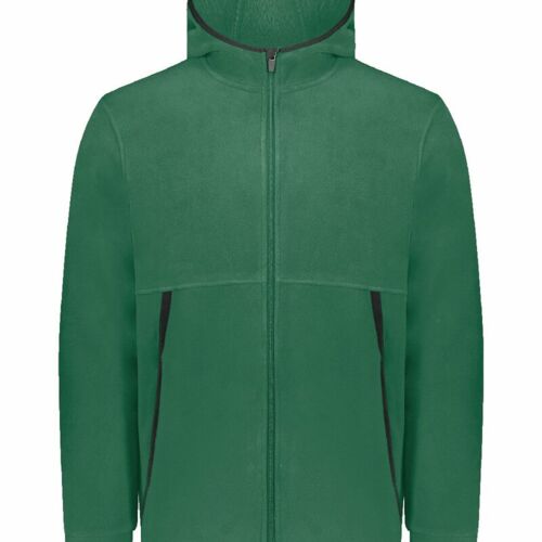 Unisex Eco Revive™ Polar Fleece Hooded Full-Zip Jacket Thumbnail