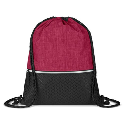 Crosshatch Heather Drawstring Backpack Thumbnail