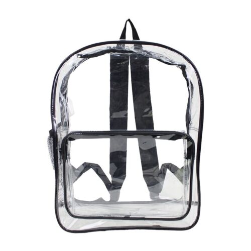 Large 17" Heavy Duty Clear Backpack Thumbnail