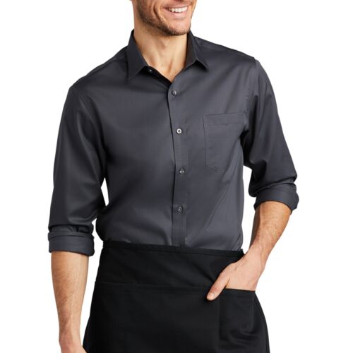 Easy Care Reversible Waist Apron with Stain Release Thumbnail