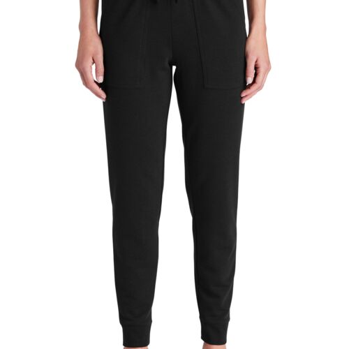 Ladies PosiCharge ® Tri Blend Wicking Fleece Jogger Thumbnail