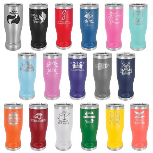 Premium Polar Camel 14oz Pilsner Tumbler - 12 Pack Thumbnail